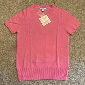 Women’s Vibrant Pink Crewneck Sweater. NWT. Gorgeous 
💯 Royal cashmere